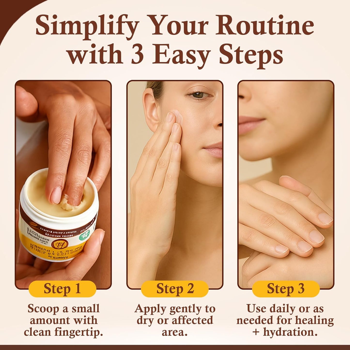 Sweet Bee Naturals - Sweet Bee Magic, All In One Healing Organic Balm. Organic Skin Aid, Small Batch Crafted in USA, Certified Organic, All Natural Skin Aid- 2 Ounce Jar