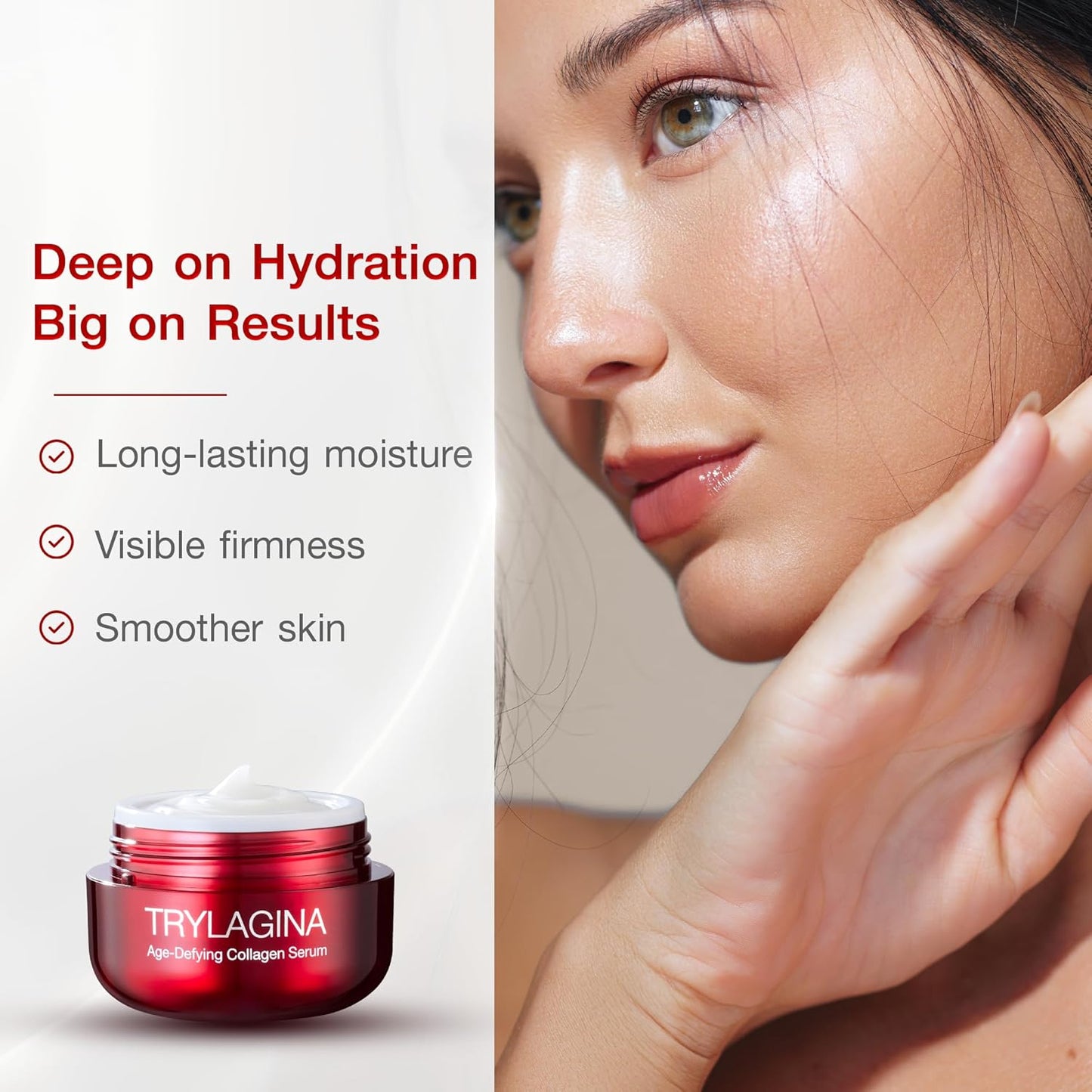 12X Age-Defying Collagen Serum, Anti Aging Face Cream, Anti Wrinkle Cream for Women, Face cream for Women, Anti Aging Skin Care, Brightening Serum, Hydration - 1.05oz