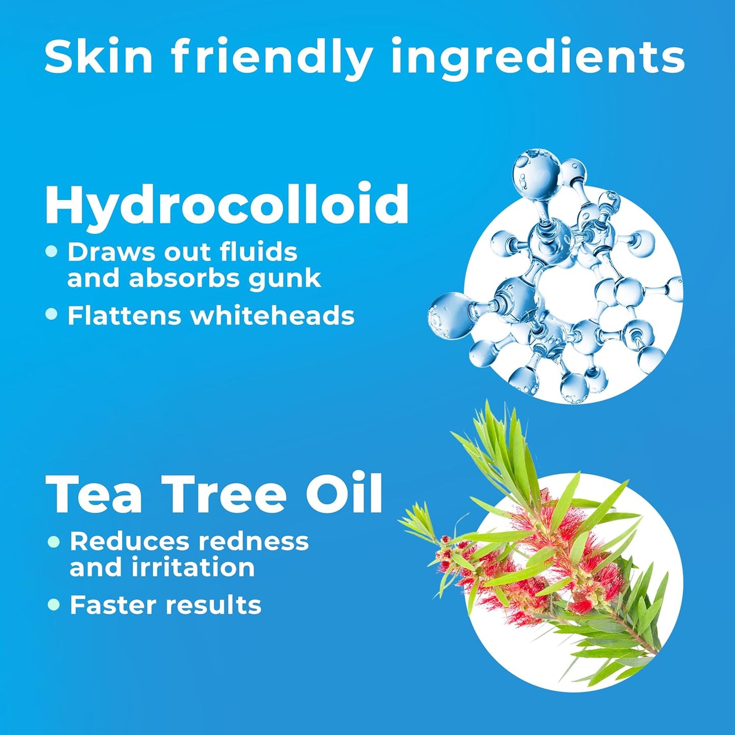 Pimple Patches for Face (120 Patches), Hydrocolloid Acne Patches with Tea Tree Oil, Pimple Patch Pimple Stickers - Hydrocolloid Patch Acne Dots - Acne Pimple Patches For Face - Zit Patches