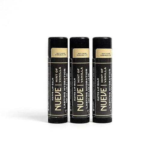 Lip Balm, Long-Lasting, Moisturizing Formula, Nourishing Lip Care, 100% Natural, Hint of Vanilla, Matte Finish (3)