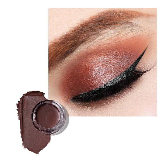 Oulac Matte Eyeshadow 3-in-1 Eyeshadow Eye Primer&Eyeliner Highly Pigmented Waterproof Smudge-proof Long Lasting Wear Smooth&Blendable Formula for Natural Look,Vegan & Cruelty-Free,CM06