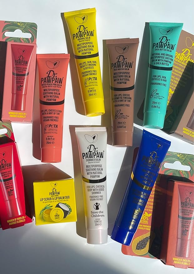 Shea Butter Balm, Multi-Purpose Natural No Fragrance, for Hydrating Lips, Skin, Hair, Cuticles, Nails & Beauty Finishing (25 ml)