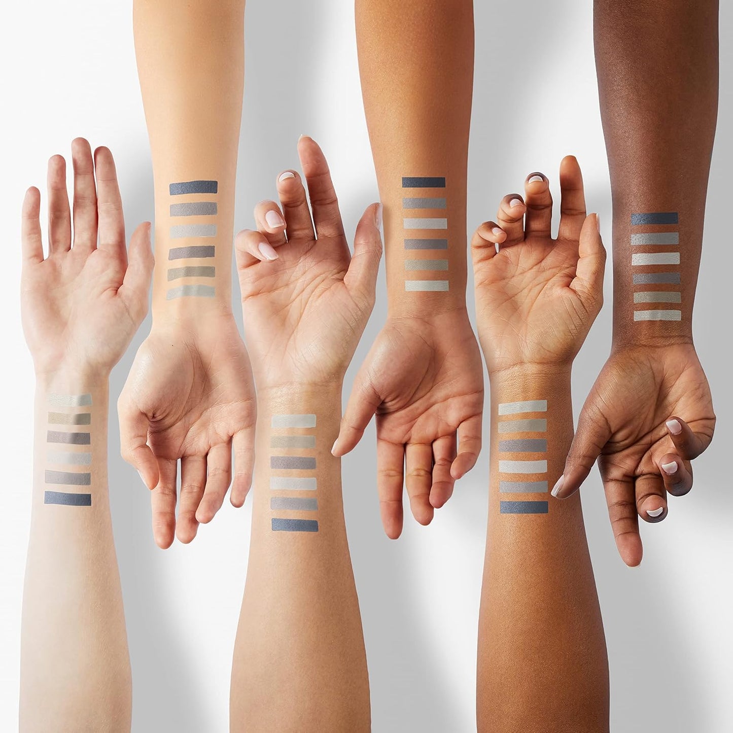 Physicians Formula Shimmer Strips Custom Eye-Enhancing Extreme Shimmer Shadow & Liner, Hypoallergenic Eyeshadow Palette with Reflective Liquid Powders – Smoky Eyes