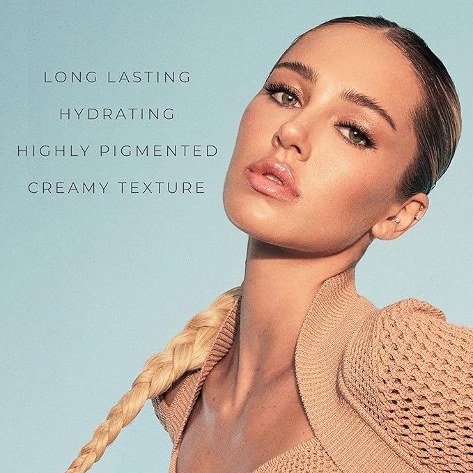 Rinna Beauty Larger Than Life Lip Plumping Oil - Power - Moisturizes & Hydrates Lips - Natural Plumping Over Time - Vegan, Cruelty-Free, & Paraben-Free 0.3 Fl Oz