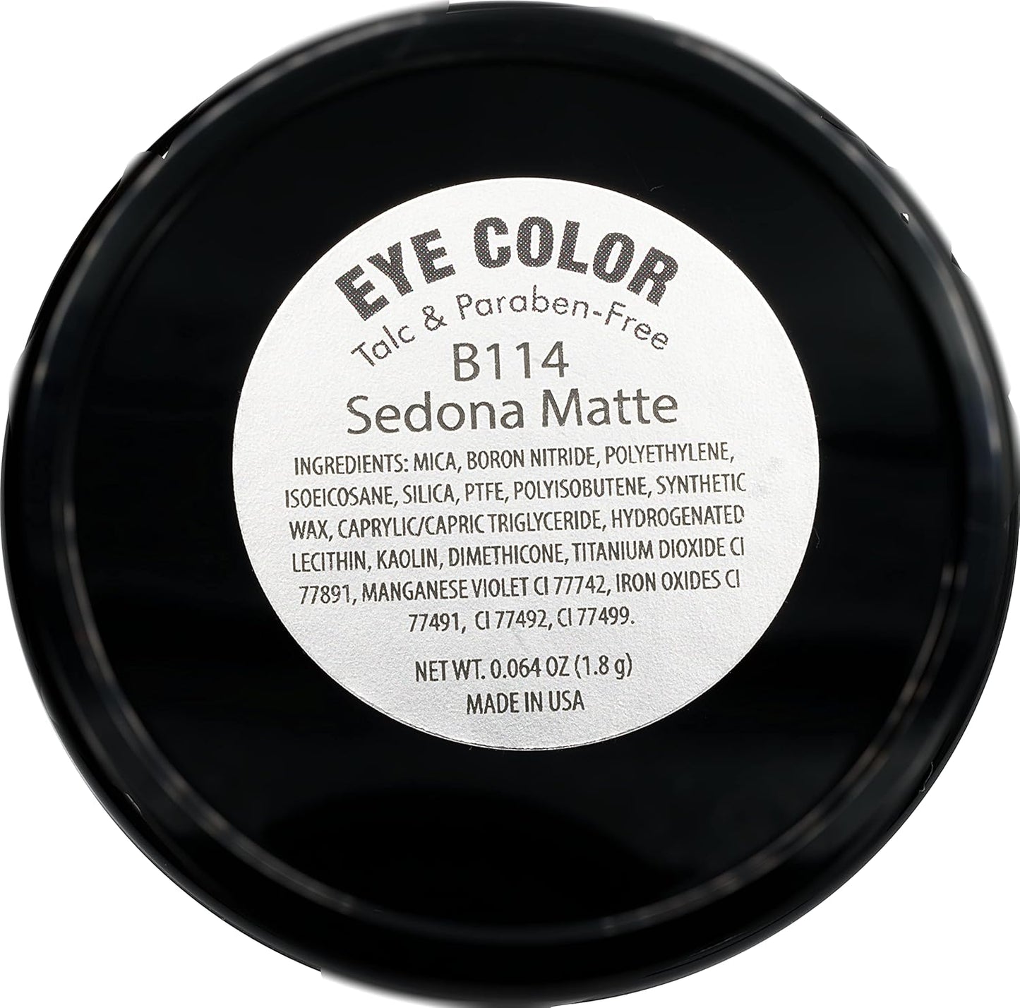 Sedona Matte Pink Brown Taupe Soft Pressed Powder Single Vegan Eyeshadow; Talc, Paraben & Cruelty Free