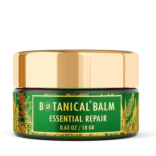 Botanical Repair Balm | Concentrated Formula for Instant Hydration | Organic, Pure, Natural Skincare (0.63 fl oz | 18 gr)
