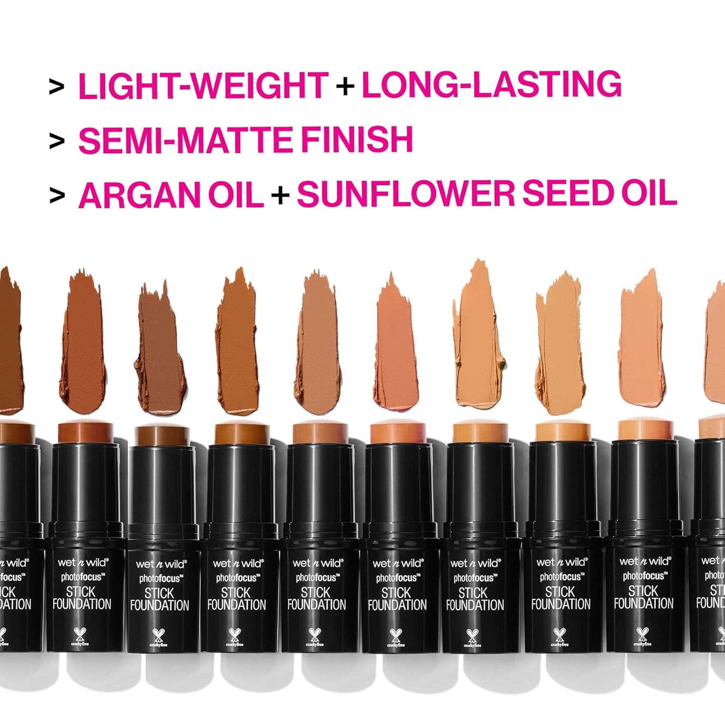 wet n wild Photo Focus Matte Foundation Stick Makeup, Soft Ivory | Vegan & Cruelty-Free