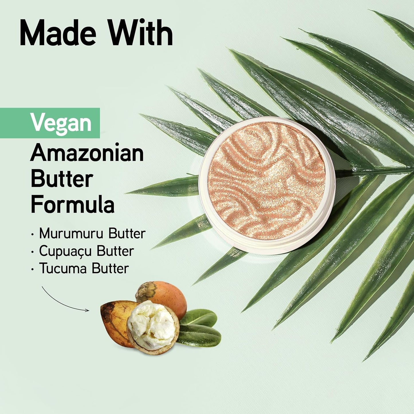 Physicians Formula Murumuru Butter Highlighter Makeup Face Powder Make Up, Champagne, Dermatologist Approved,