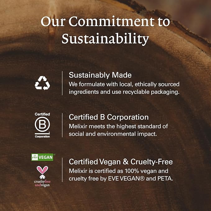 Melixir Vegan Lip Butter #01 Agave(Clear), Hydrating Tinted Lip Balm Stick, Bee-Free, Petrolatum-Free, Plant-Based With Shea Butter, Nourishing Care for Dry, Chapped Lips, Natural Finish