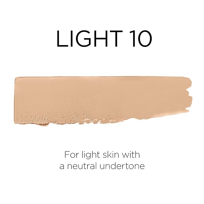 L'Oreal Paris Age Perfect 4-in-1 Tinted Face Balm Foundation with Firming Serum, Light 10, 0.61 Ounce