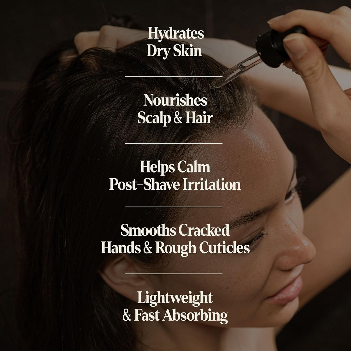 Black Wolf Sonic Scalp Head Massager & 100% Pure Argan Oil Bundle - Hair Care Products for Healthy Looking Hair & Scalp - Men's Shower & Bathroom Essentials Set