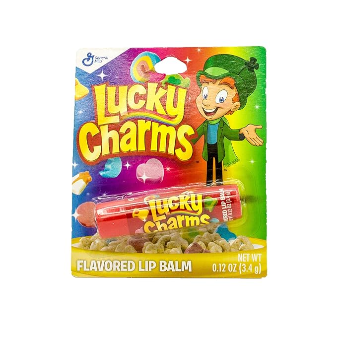 Set of 3-2.5 Assorted Cereal Flavored Lip Balms Sticks! Perfect for Movie Night, Field Trips, Road Trips and More!