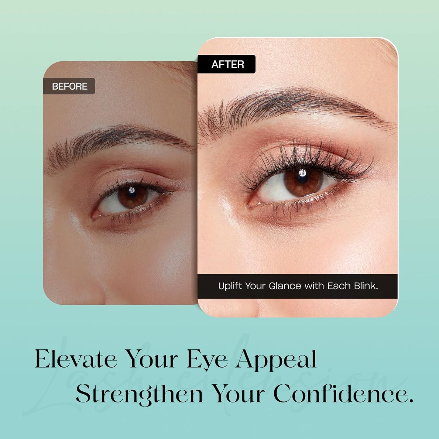 Lash Clusters 0.05mm Individual Lashes, 3D Wispy Lashes Clusters, 0.1mm Super Thin Band Resuable Natural Lashes,C Curl Faux Mink Lashes,144pcs Lash Extension (Green Hush-C-0.05-8-16mix)