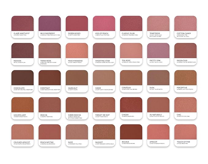 PRIMROSE POWDER BLUSH, Pressed Blush Face Makeup, Buildable Formula, Smooth Finish, Paraben Free, Made in the USA 0.11 oz. (Apricot)