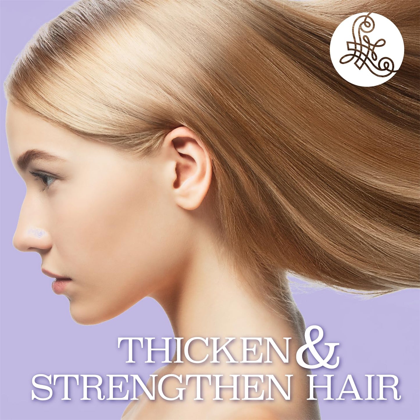 Luseta Biotin B-Complex Hair Oil Thickening & Strengthening for Thin and Dry Hair Promote Hair Growth 3.38oz