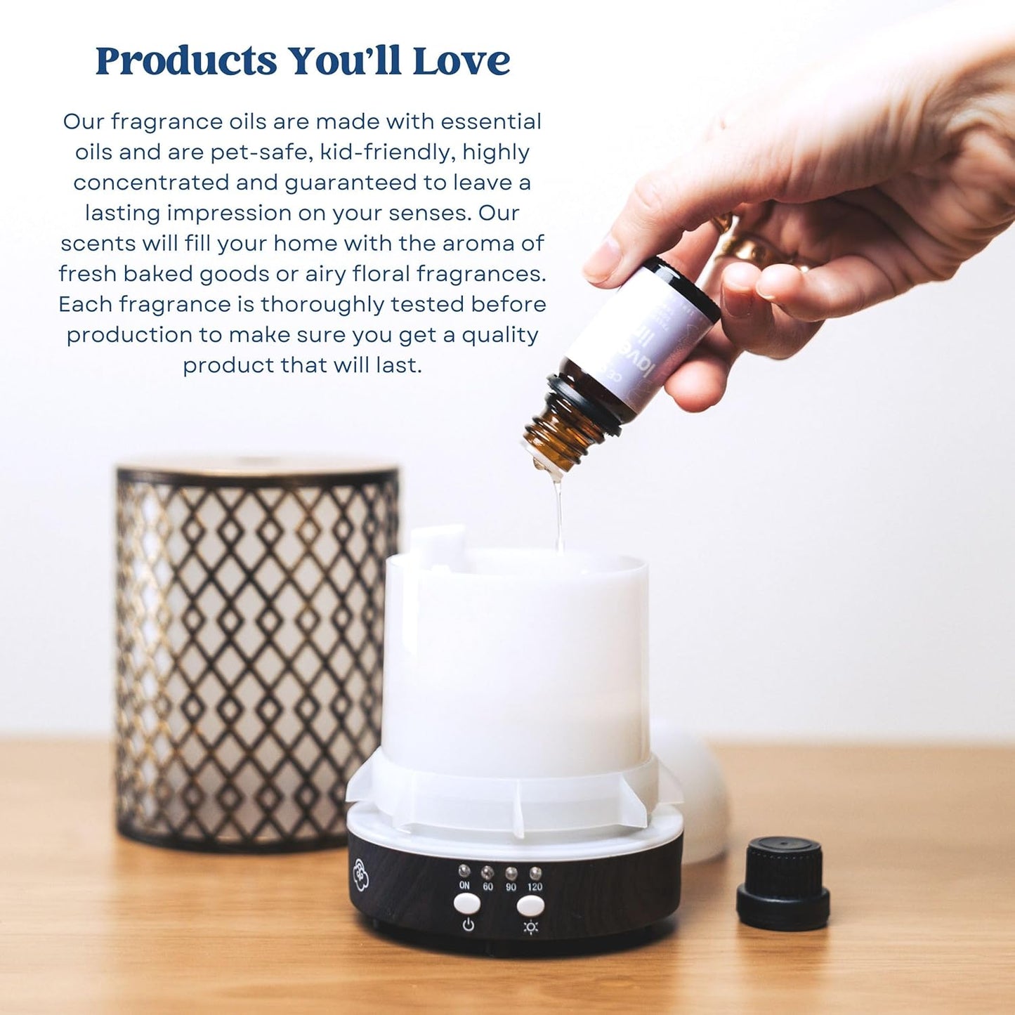 CANDECraftCo Premium Fragrance Oil – Diffuser Oils Fragrances Scented for Home, Candle Soap Making Supplies, Aromatherapy Blends for House (0.34 Fl Oz) (2-Pack, Campfire Marshmallow)