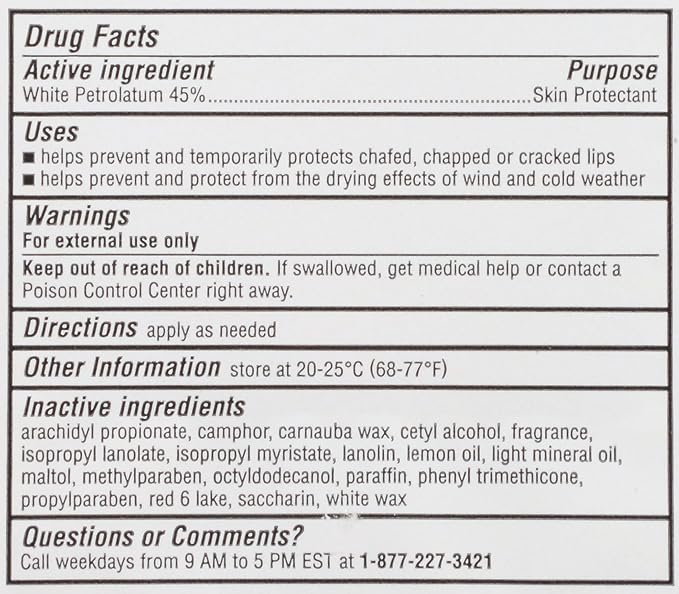 ChapStick Classic Skin Protectant (Strawberry, 0.15 Ounce Stick ,24 Count (Pack of 1)