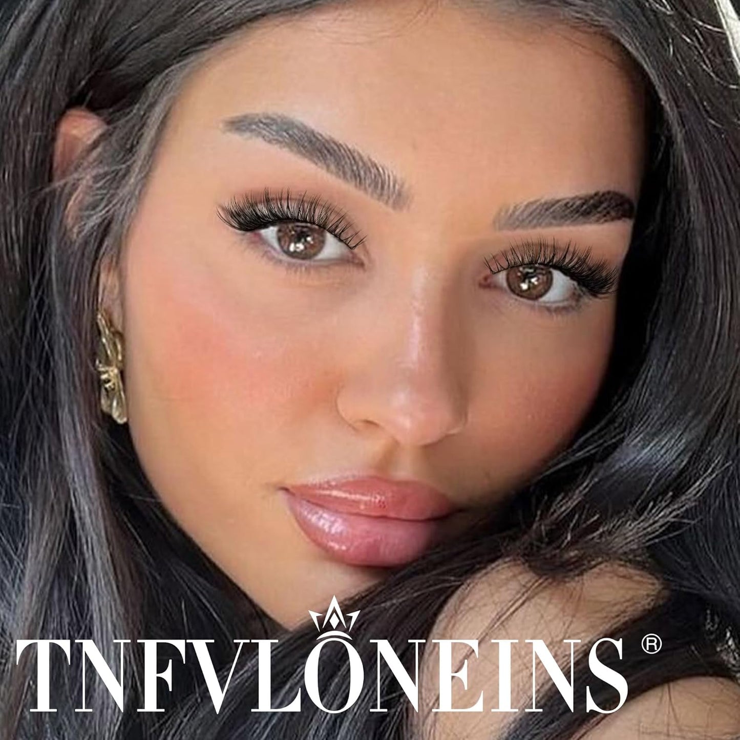 TNFVLONEINS Wispy Lash Extension Kit Left&Right Eyelash Extension Kit Natural Lash Clusters Kit 180Pcs Cluster Eyelash Extensions Kit C Curl Individual Lashes with Bond and Seal and Tweezers