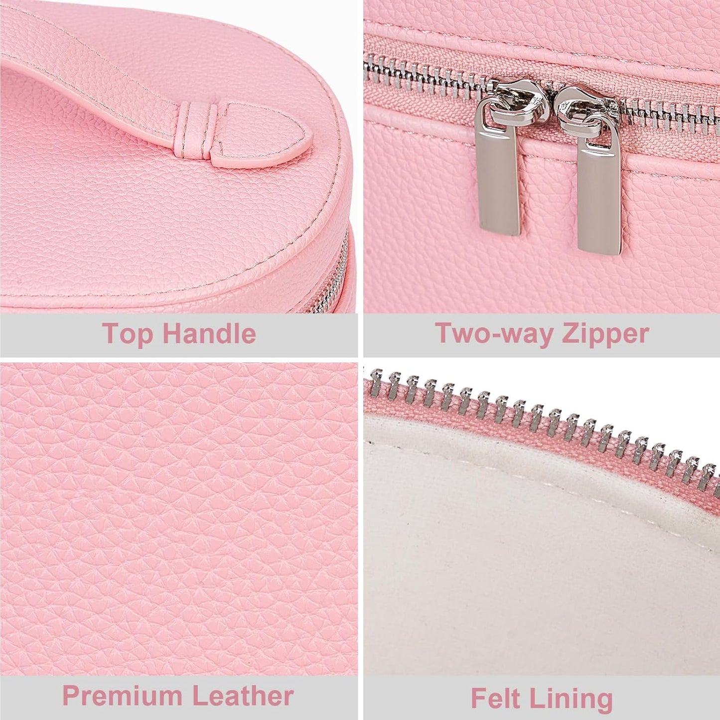 YFGBCX Makeup Bag Vanity Case with Removable Divider Travel Toiletry Bag Portable Cosmetic Bag Makeup Organizer Case