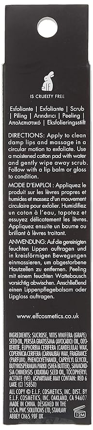 e.l.f. Lip Exfoliator, Mint Maniac, 0.11 oz. (82512)