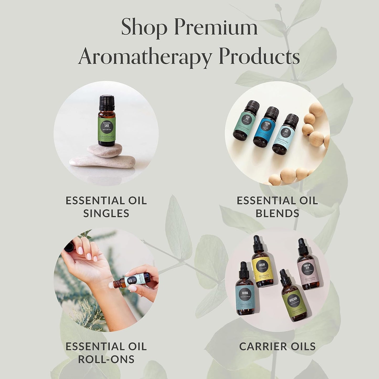 Edens Garden Relaxation Essential Oil Roll-On Blend- 100% Pure Premium Grade, Natural, Therapeutic, Aromatherapy, Kid & Skin Safe, The Best for Comfort, Relaxation Pre-Diluted 10 ml (.33 fl oz)