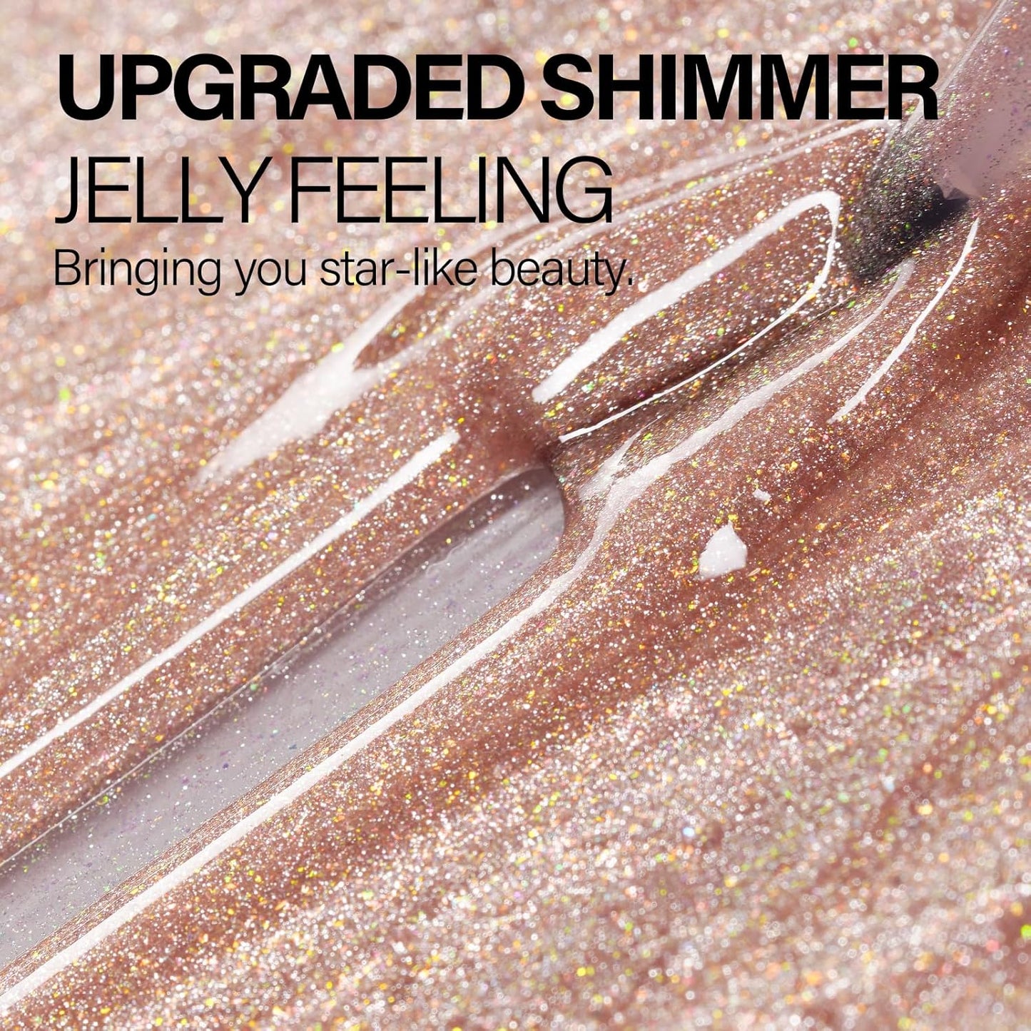 AILLSA Cat Eye Gel Nail Polish Nude Glitter Gel Polish Iridescent Holographic Gold Fall Gel Polish Gel Shimmer Sparkle Soak Off U V Gel with Magnet Stick for Nail Art Salon DIY at Home 0.27 Fl Oz GE29