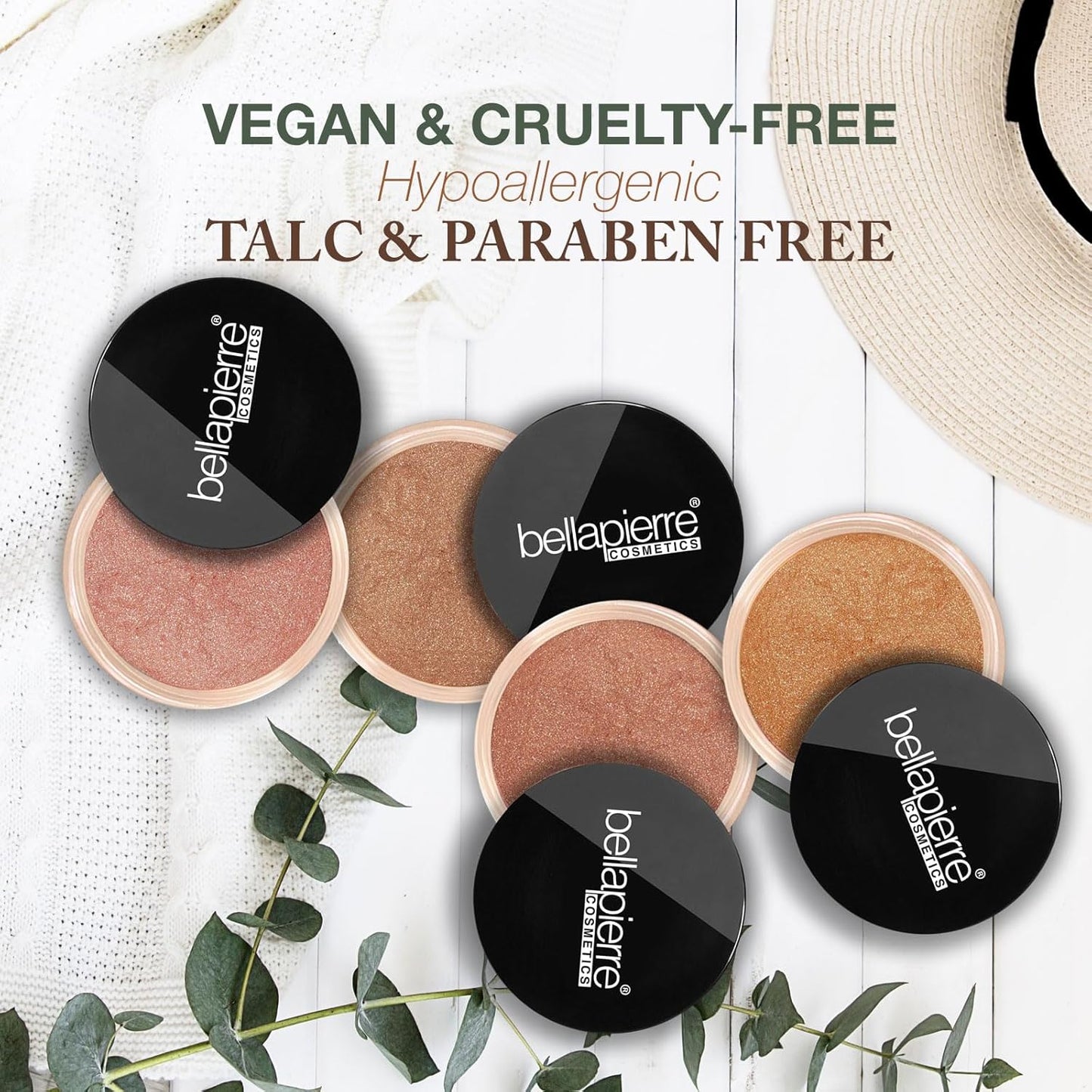 bellapierre Mineral Bronzer - Loose Powder | SPF Protection | Warms Skin Tone for a Sun-Kissed Look | Non-Toxic & Paraben Free - Starshine - 0.3 Oz