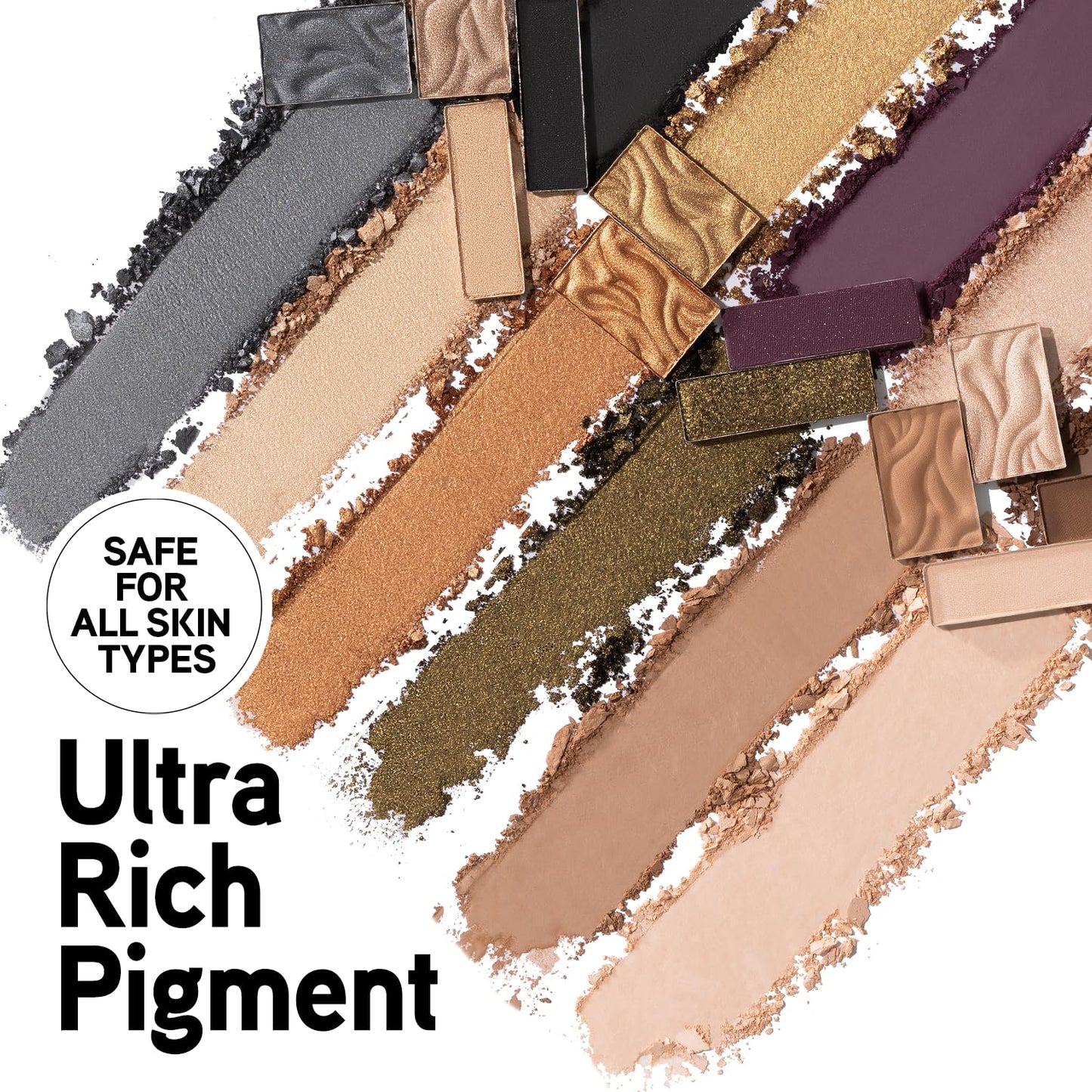 Physicians Formula Murumuru Butter Eyeshadow, 12-Shade Ultra-Creamy Palette with Murumuru & Tucuma Butters, Silky Soft Blendable Formula – Sultry Nights