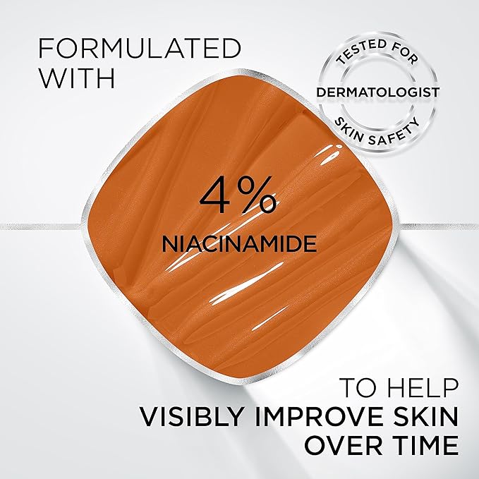 L'Oreal Paris Prime Lab Up to 24H Dullness Reducer, Face Primer Infused with Niacinamide to Reduce Face Dullness and Extend Makeup Wear, 1.01 Fl Oz