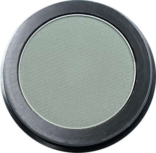 Khaki Grey Dark Green Sage Thyme Forest Fern Matte Opaque Pressed Powder Single Vegan Eyeshadow; Talc, Paraben & Cruelty Free