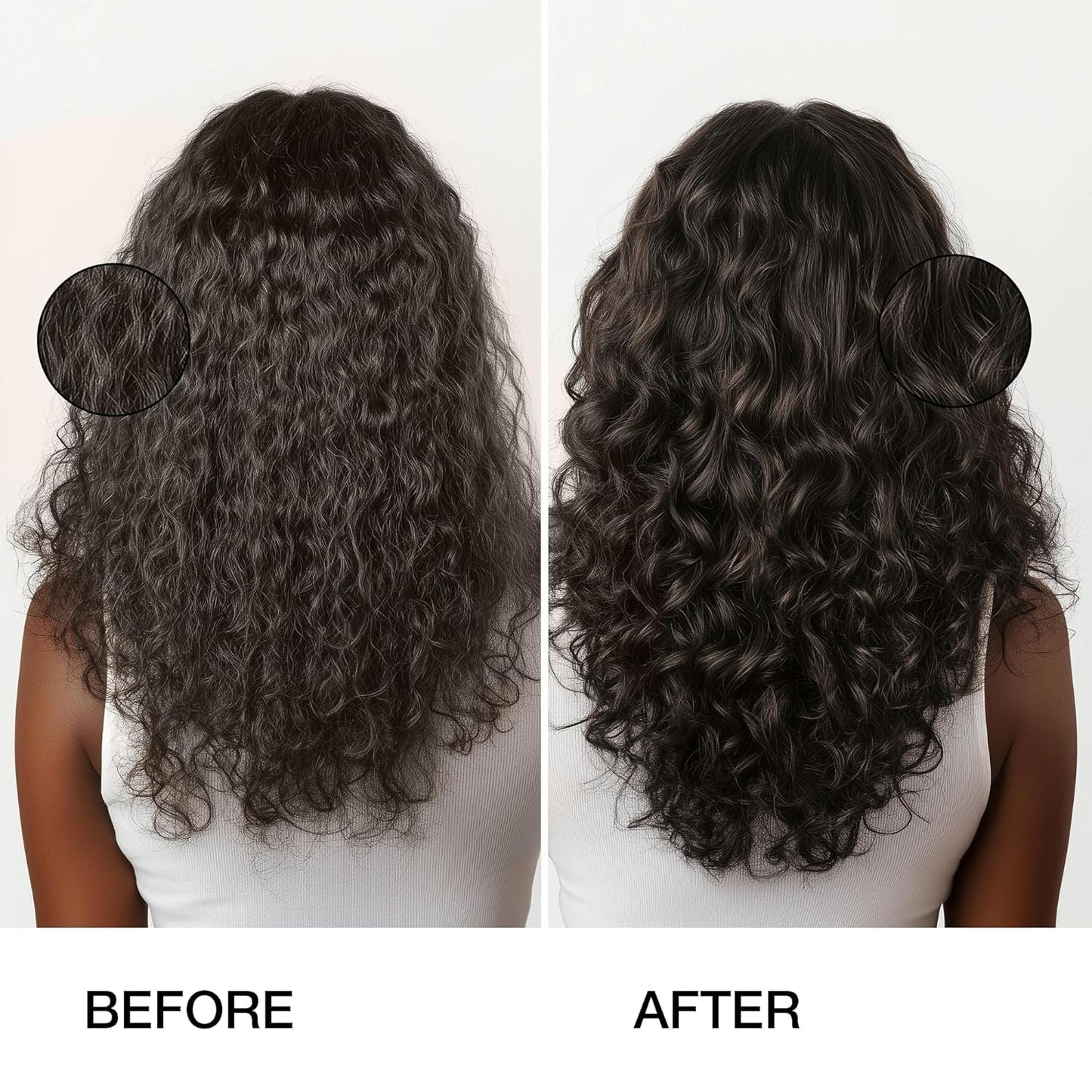 GK HAIR Vegan leave in conditioner for curly hair (4.4 Fl Oz/130ml) Conditioning Hydrating Smoothing Moisturizing & Frizz Control For Dry Damaged Hair Taming before Swimming or Exercise