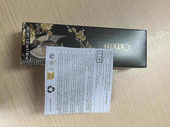 CATKIN Face Makeup Primer Base Ultra Hydrating Essense Natural Glow Finish for Dry Skin Blur Pores Infused with Black Truffle Serum & Hyaluronic acid Translucent Oil Free Formula