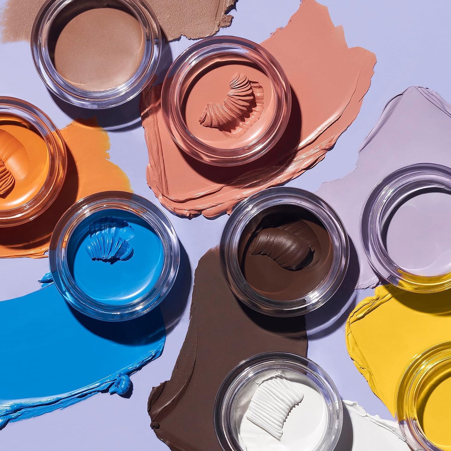 e.l.f. No Budge Cream Eyeshadow, 3-in-1 Eyeshadow, Primer & Liner With Crease-Resistant Color & Stay-Put Power, Vegan & Cruelty-Free, Wispy Cloud