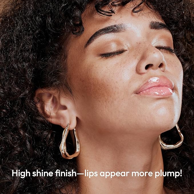 KISS NEW YORK Professional Melting Jelly Lip Balm, High Shine & Moisturizing Lip Stick, Long Lasting, Plumping Effect Look, Non-Sticky & Not Cakey, Easy Application & Natural Coverage (Ice Jelly)