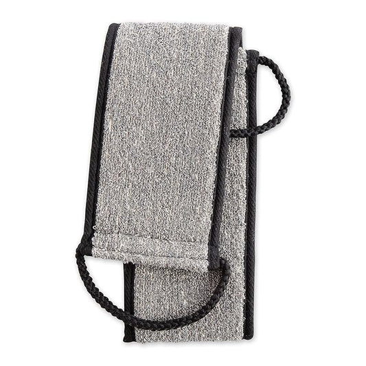 Urbana Spa Prive Men's Bamboo Charcoal Collection, Back Strap