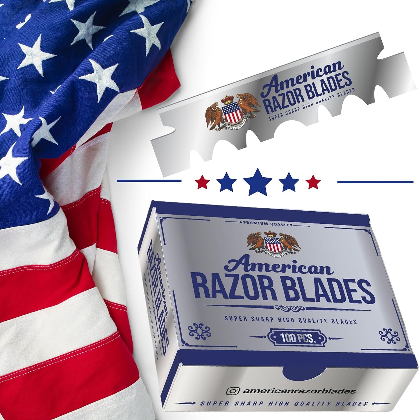 American Razor Blades from The Shave Factory - Single Edge Razor Blades (5)