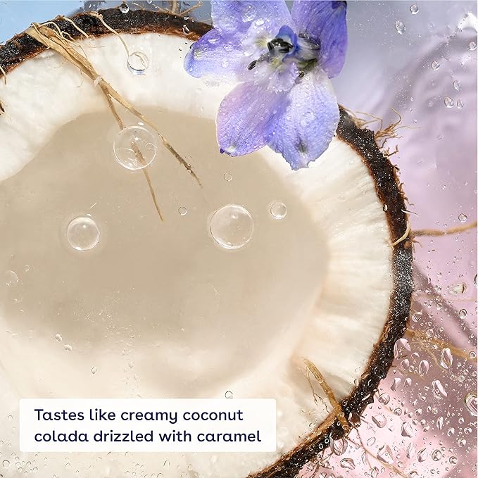 eos Sunset Sips Lip Butter Tube- Island Coconut, 24-Hour Moisture, Overnight Lip Mask, Lip Care Products, 0.35 fl oz (Pack of 2)