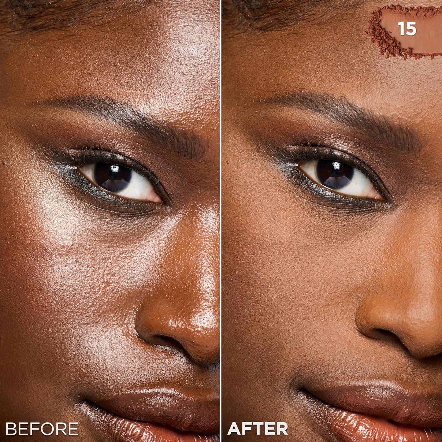 L'Oreal Paris Infallible Blur-fection Longwear Loose Setting Powder, Blurring Face Powder With Up to 24HRs of Wear, Translucent Medium Deep, 1 Kit