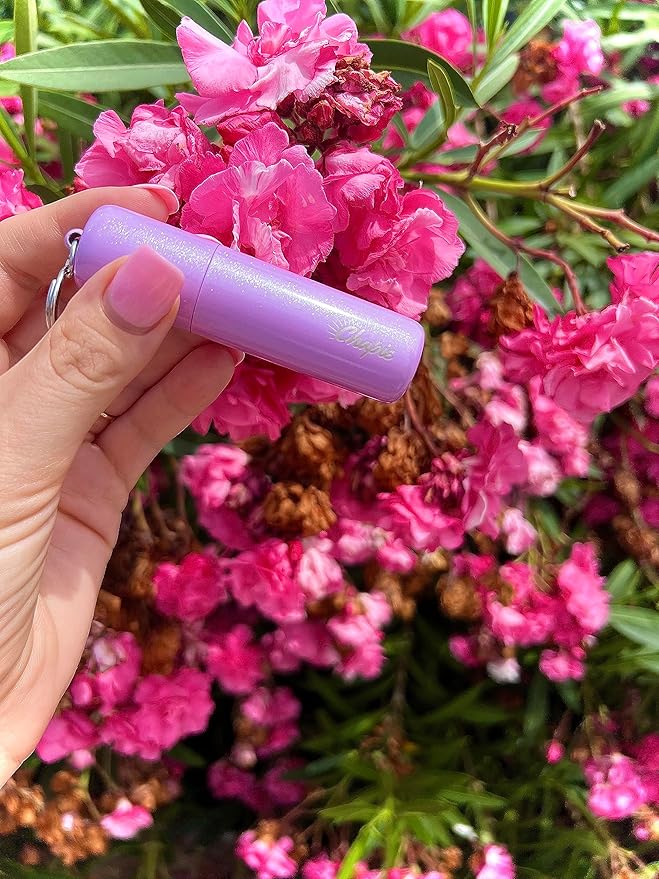 OG | Vacuum Insulated Lip Balm Keychain Holder, Prevents Melting & Messes | 3-Pack (Tropics)